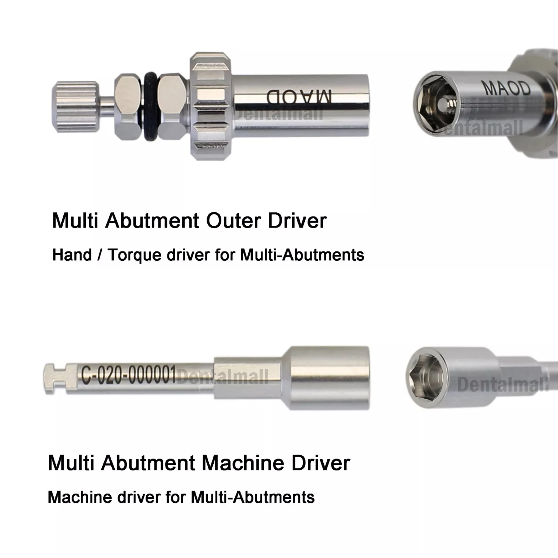 

Implant Multi ABT Driver Abutment Machine Screwdriver Torque Compatible Hiossen