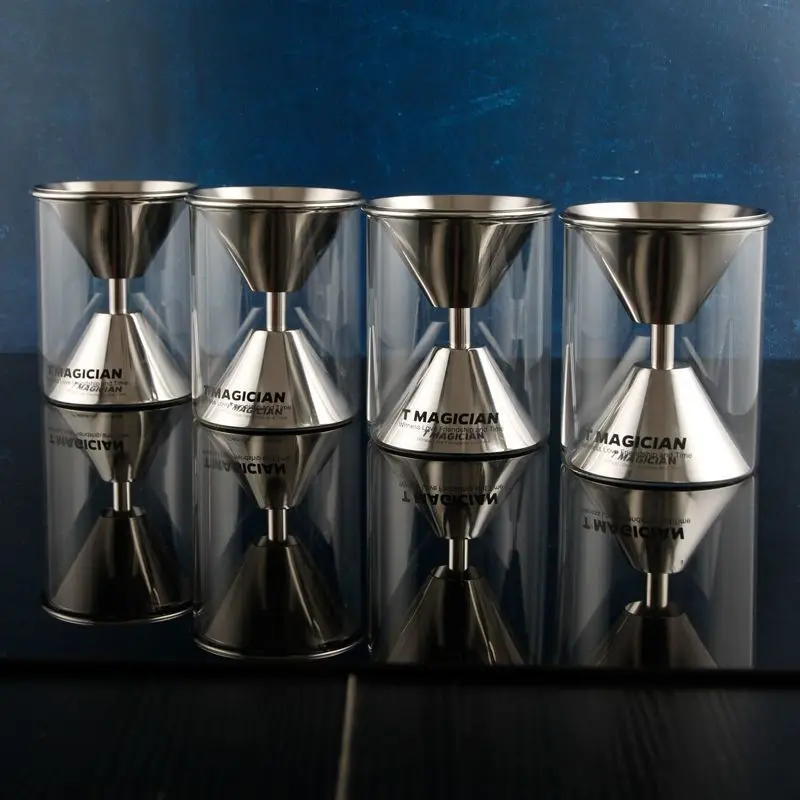 TMAGICIAN Detachable Metal Stainless Steel Ashtray Creative Funnel Windproof Car Ashtray Cup Anti-fly Ash Office Home Decor