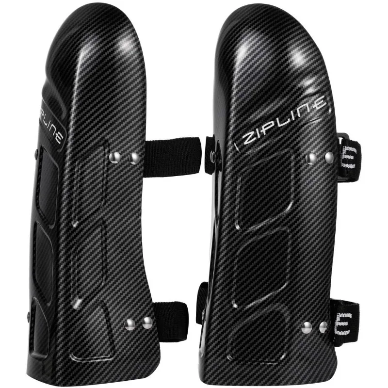 

Zipline World Cup Ski Racing Shin Guards – Premium High-Impact Protection with Ergonomic Fit,Medium - 11",Carbon