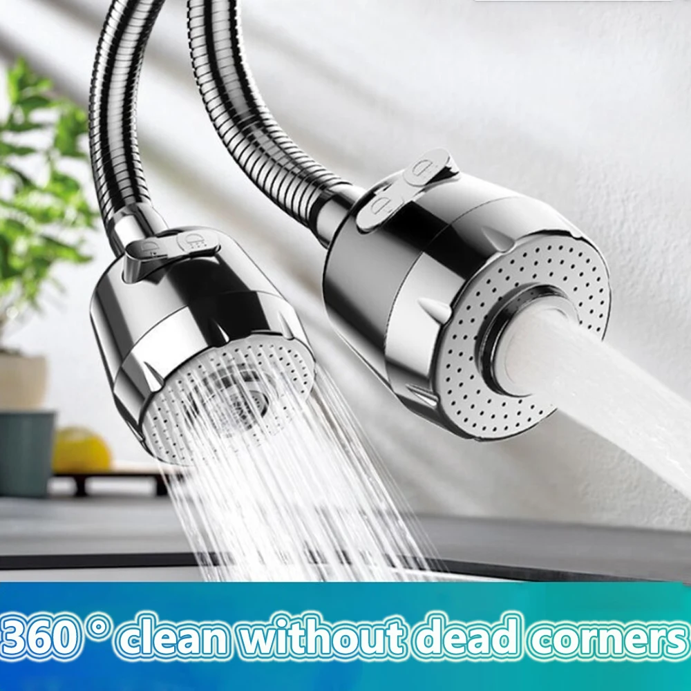 

Kitchen Faucet 360 Degree Rotation Faucet splash proof nozzle Tube Shower filter extension device Universal Kitchen Accessories