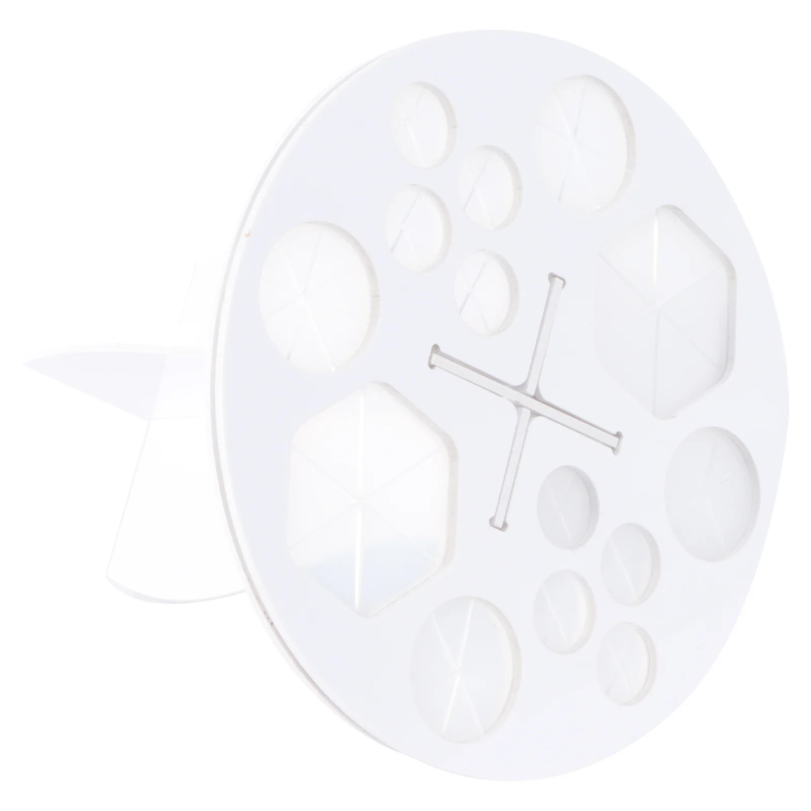 1 個のメイクブラシ乾燥ラック 14 穴黒白多機能ホルダースタンドオーガナイザーブラシディスプレイ棚