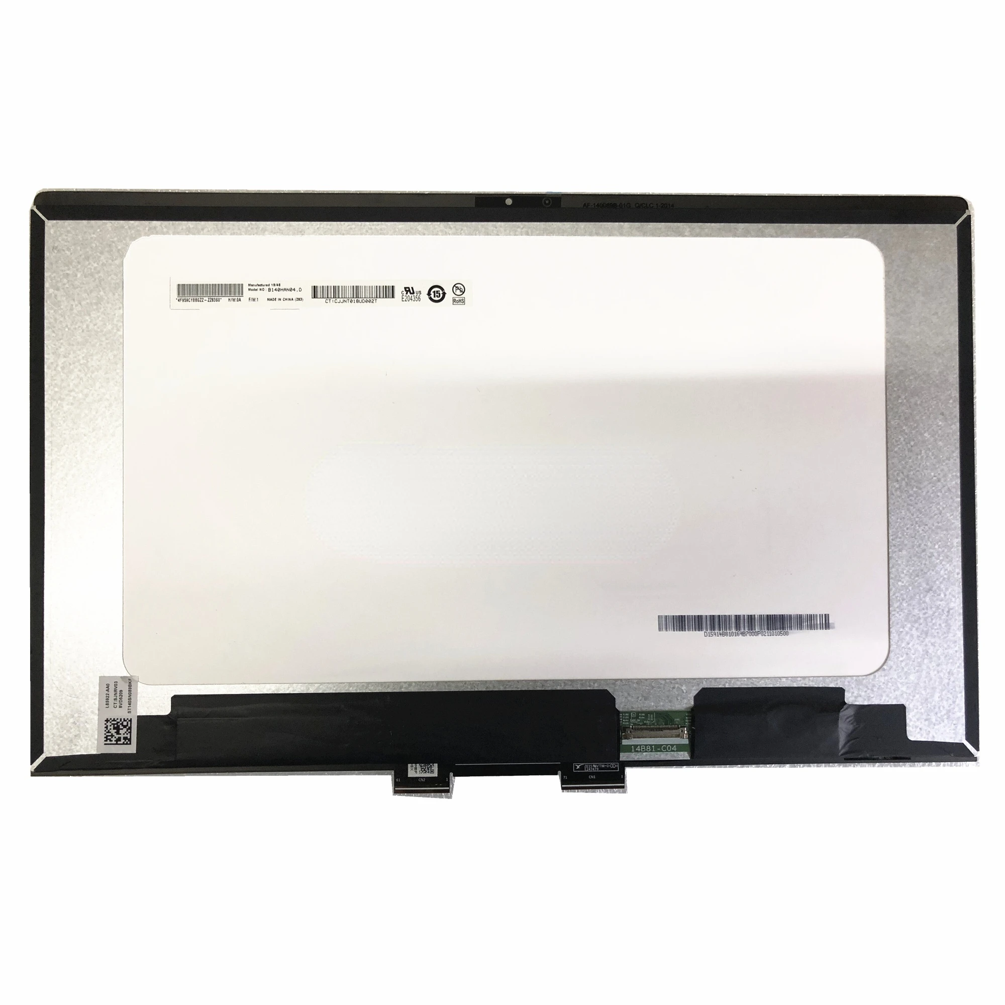 

B140HAN04.D 14.0'' FHD Laptop LCD LED Touch Screen Display Digitizer Assembly for HP 1920*1080 E247479