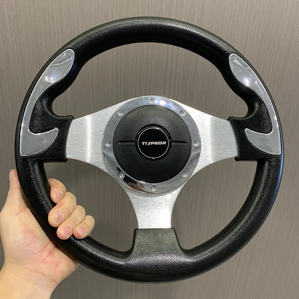 

Tiypeor Universal 320mm 13 Inch PU Racing Game Simulator Steering Wheel