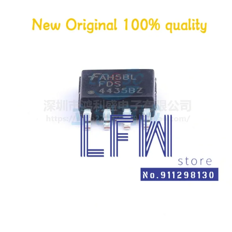 10pcs/lot FDS4435BZ FDS4435 4435BZ SOP-8 MOS Chipset 100% New&Original In Stock