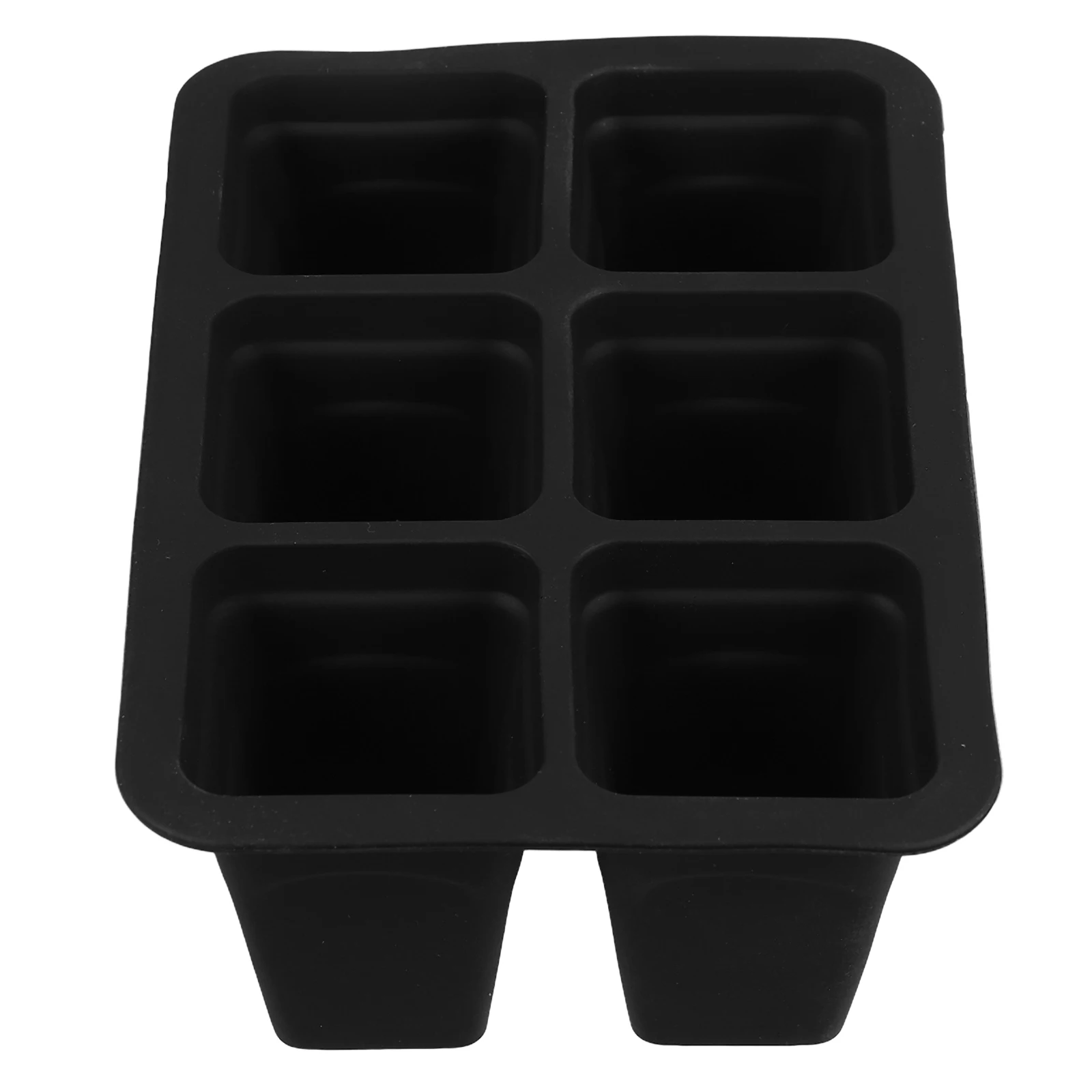 

1pc Silicone Seedling Tray 6 Hole Reusable Plant Starter Pots For Hydroponic Gardening Greenhouse Growing Micro