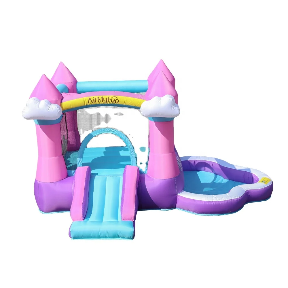 

For Inflatable Bounce House With Slide Bouncy Castle Jumper Jump Game For Kids Pool With Blower For Kids