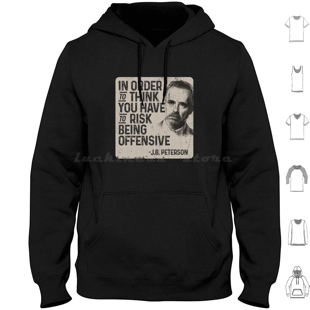 Peterson Quote Dark Web Art Hoodies Long Sleeve Peterson Dark Intellectual Web Intellectual Thinking Politics Race