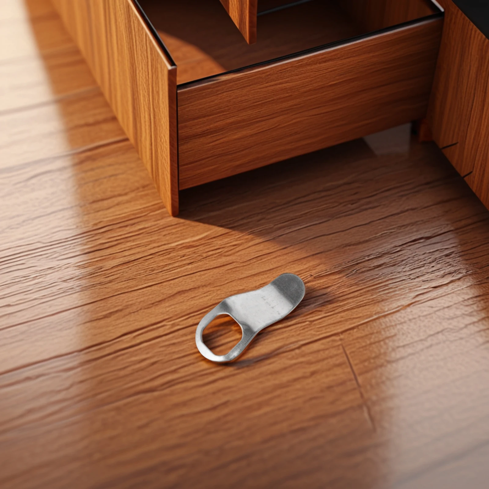 

4 Pcs Durable Cabinet Pulls for Dustbin Compartment Hardware Stainless Steel Wide Application Easy Installation