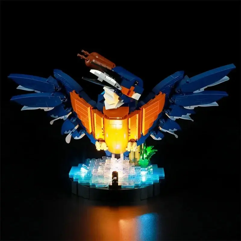 DIY LED Light Kit For LEGO 10331 Kingfisher Bird (Only LED Light,Without Blocks Model)