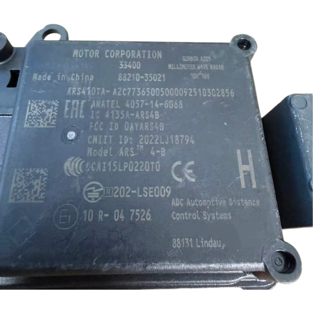 88210-35021 Adaptive Cruise Distance Sensor Radar 8821035021 For Toyota 4Runner 2020 - 2024