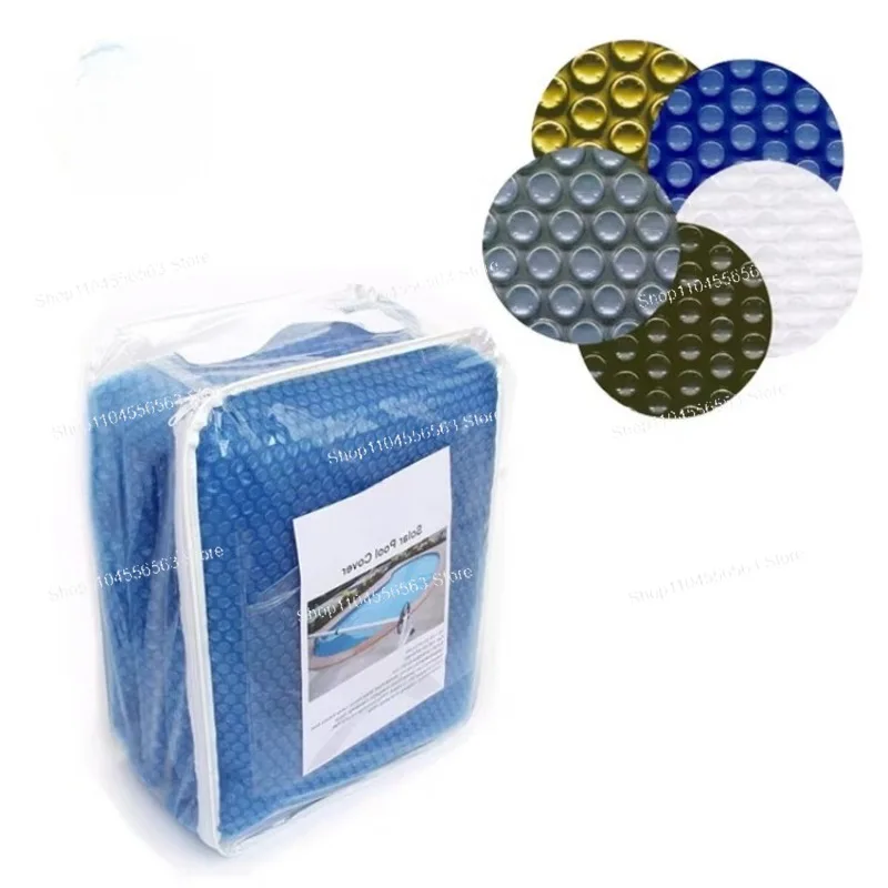 24V 200W Solar-Powered Blue Floor Pool Cover - For Piscina, Energy-Saving Pool Blanket