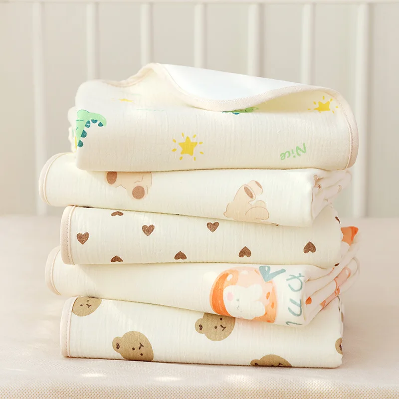 Diaper Changing Pad Changing Mat covers Washable Waterproof Nappy Newborn Reusable Infant cotton Urinal Mat Breathable Baby