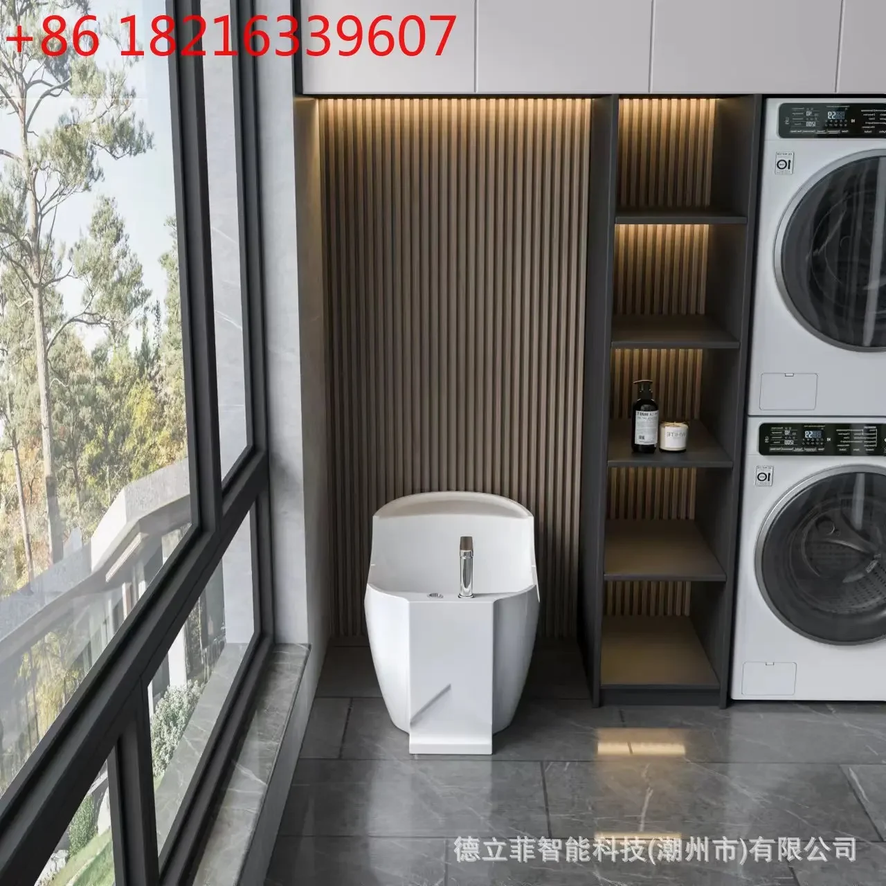 Multifunctional cleaning basin all-in-one household high temperature ceramic basin balcony bathroom foot basin for children