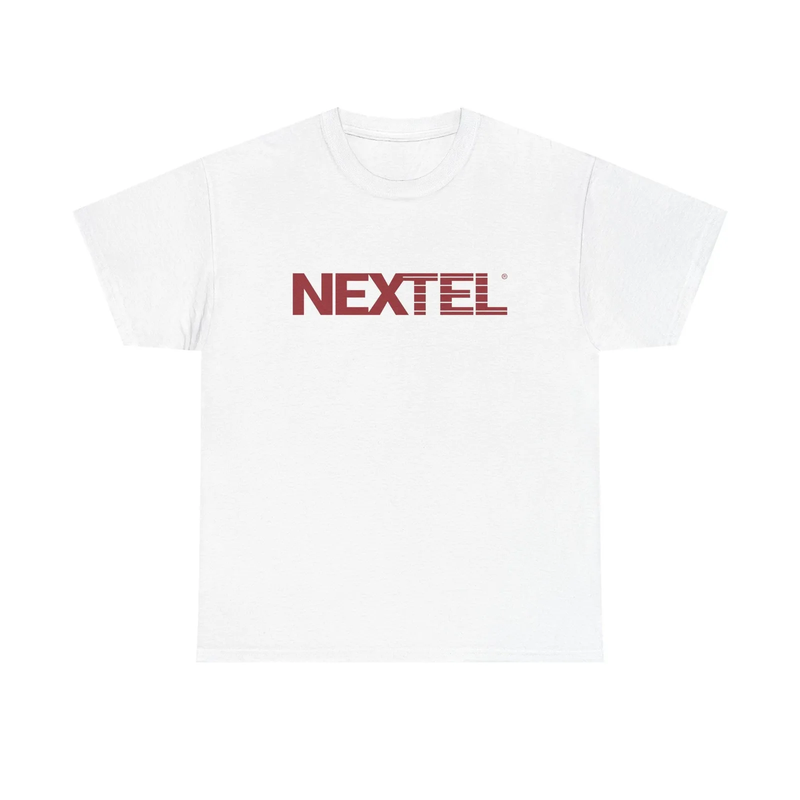 Nextel T-shirt vintage cellphone retro logo employee 90s Unisex Heavy Cotton Tee