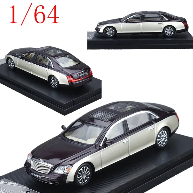 

SH Stance Hunters Diecast 1/64 Scale ‌Mercedes-Benz Maybach 62 Alloy Car Model Toys for Boys Gift Diecasts & Toy Vehicles