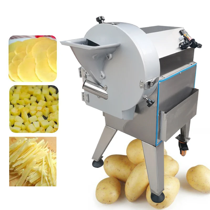 

Electric Vegetable Cutting Machine Cabbage Chilli Potato Onion Slicer Slicing Diced Machine Commercial Automatic Vegetable Cutte