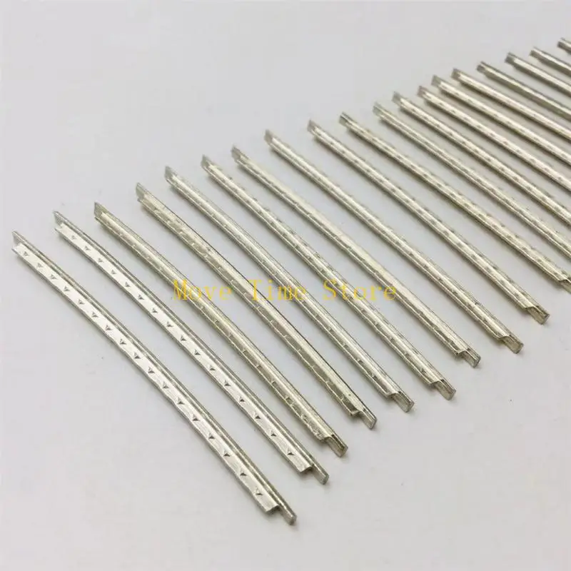 92ME Silver Electric Guitar Fret Wire Guitar Fretboard 22/24 Fret 2.2mm Tone for Guitar Fingerboard Replacement