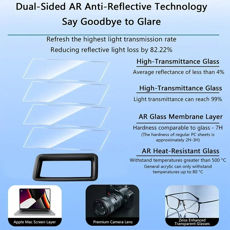 سيارة Hud عرض الغطاء الواقي HD الزجاج المقسى المضادة للانعكاس رئيس يصل حامي الشاشة لرائدة مثالية LiXiang L6 24 السيارات #6