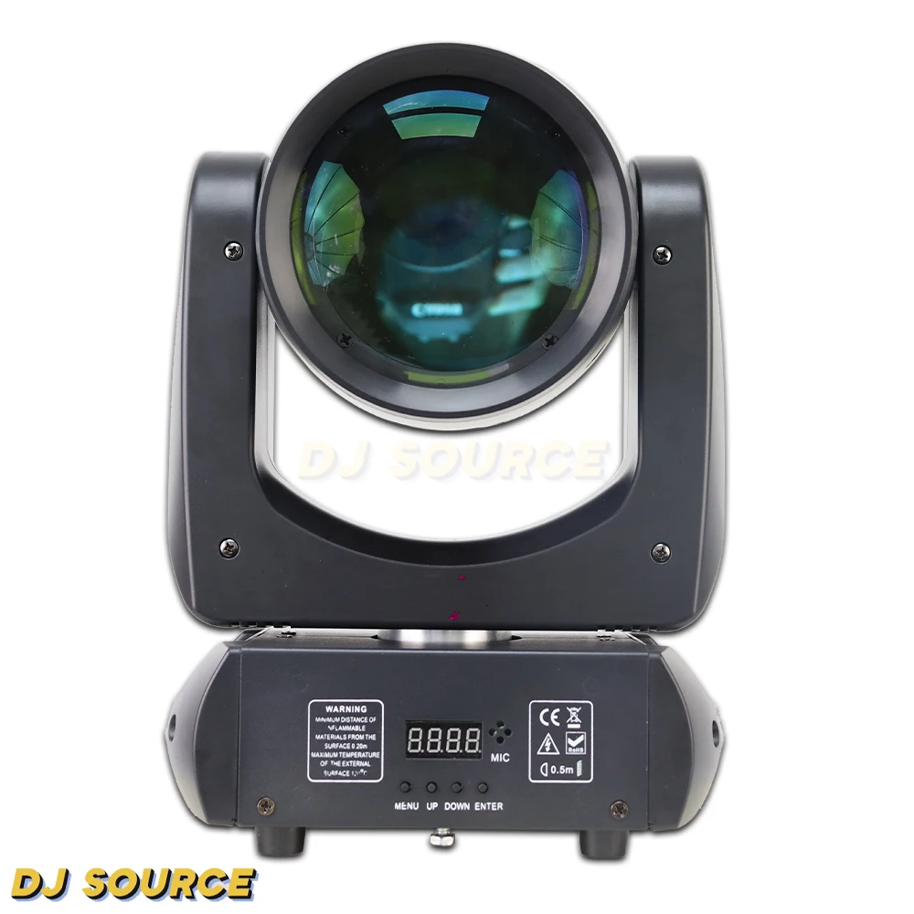 Imagem -03 - Led Moving Head Light Beam Spot dj Stage Lights 18 Prism Disco Party Club Show Lâmpada de Efeitos de Palco Dmx512 200w Pcs por Lote