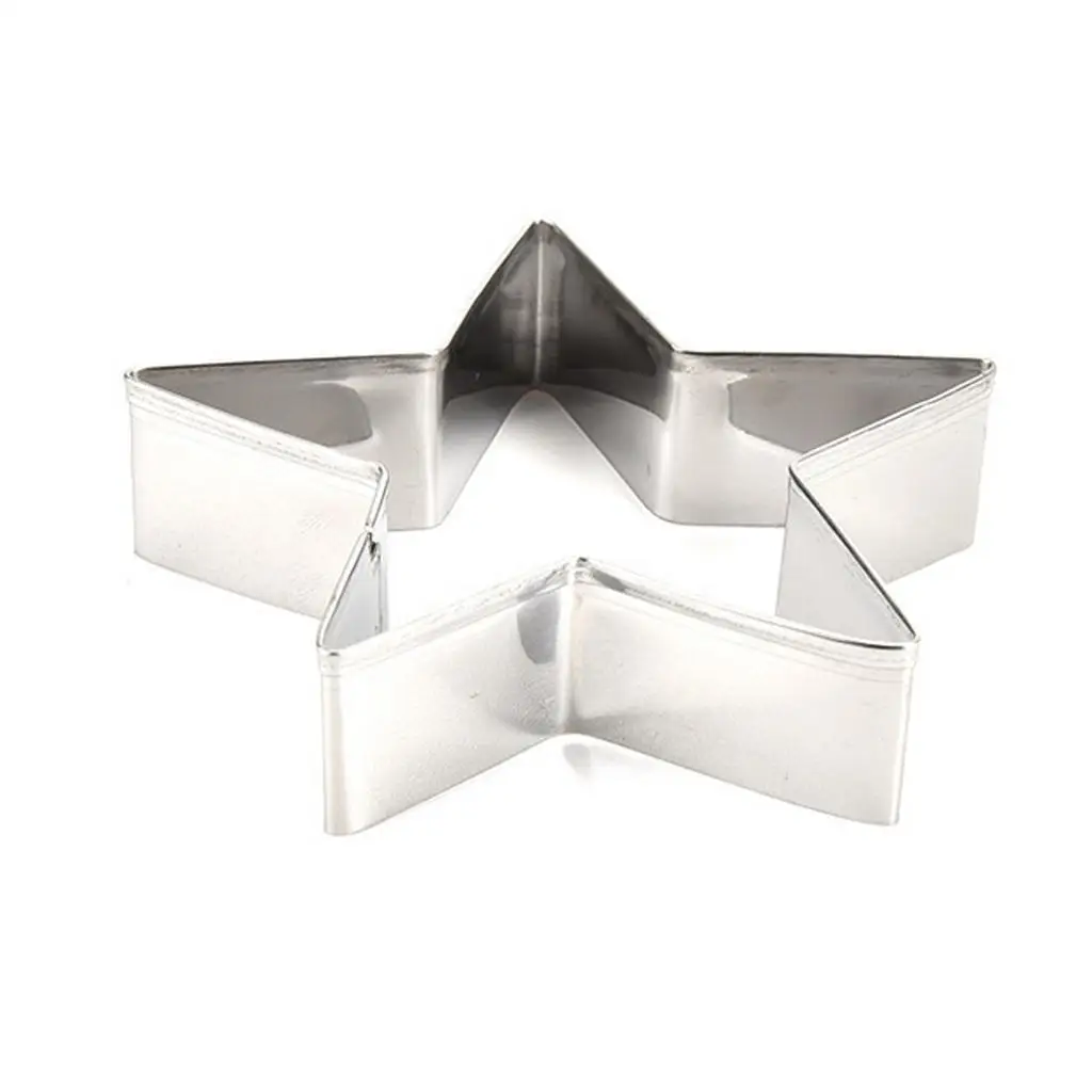 Metal Biscuit Cutters Easy Clean Cookies Cutter Set Cake Making Tools for Kitchen and Pastry