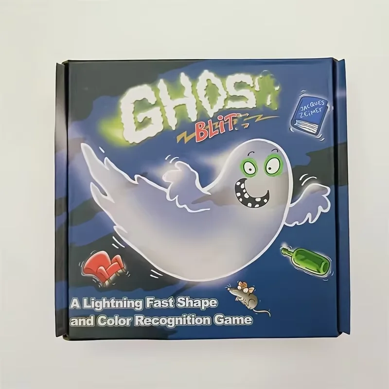 

Интерактивная настольная карточная игра для вечеринок и ролевых игр, быстрая карточная игра для захвата призраков, идеально подходит для семейных встреч на Хэллоуин