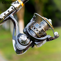 Lightweight Spinning Reel 2000 3000 4000 5000 6000 7000 Coil 5.2:1 Lure Fishing Reels Tackle for Trout Peche Bass Pike Zander