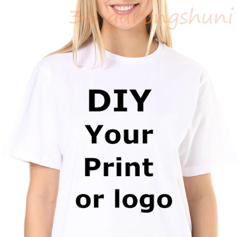 Customized shirts your name Print t shirt boys girls Your own design DIY photo kids t-shirts family birthday party Summer tops