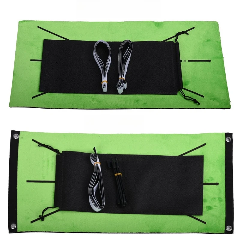 Golf Training Hitting Mats Hit Point Trajectory Detection Swing Direction Practice Striking Pad DR324