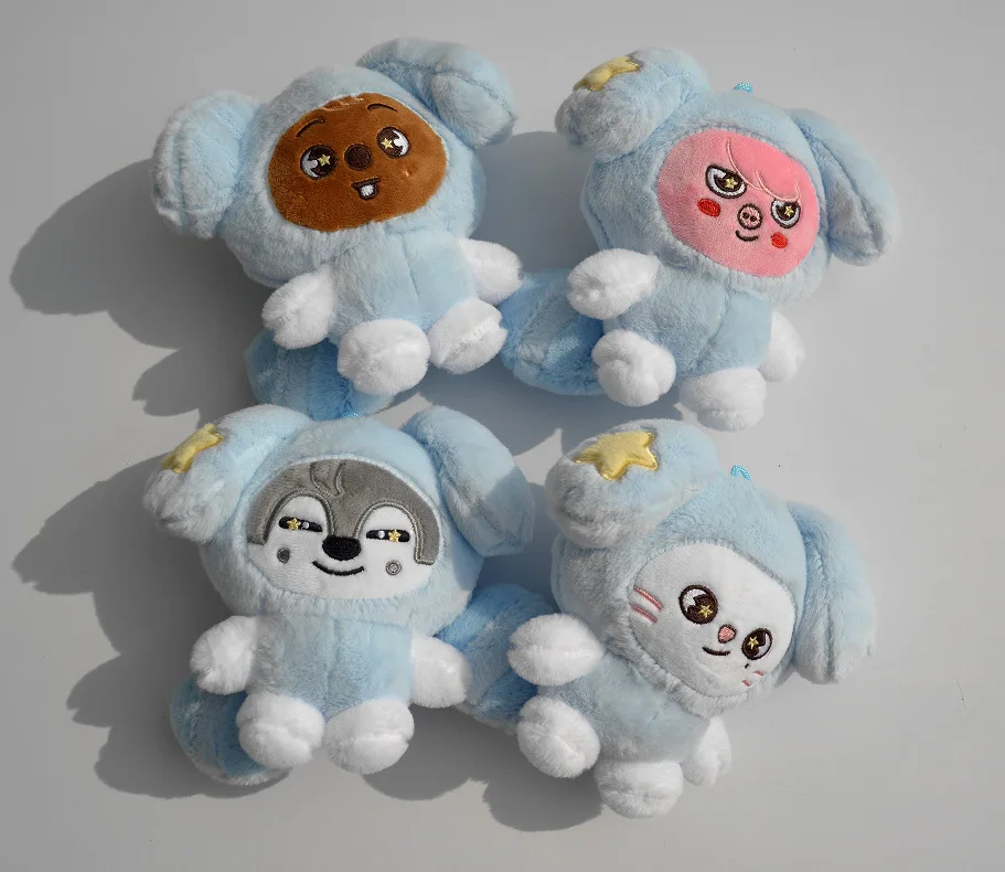 Run It Tasy Niedlicher Cartoon-Puppen-Schlüsselanhänger, inspiriert von Bangchan Felix, Plüschfigur, Taschenanhänger, Kawaii-Sammlerstück, Geschenk für Fans – Detail 4