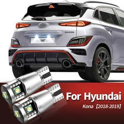 No Error LED License Plate Light W5W T10 CANbus For Hyundai Kona 2018-2019 Sonata 2000-2019 Santa Fe XL FOR Benz GL-Class