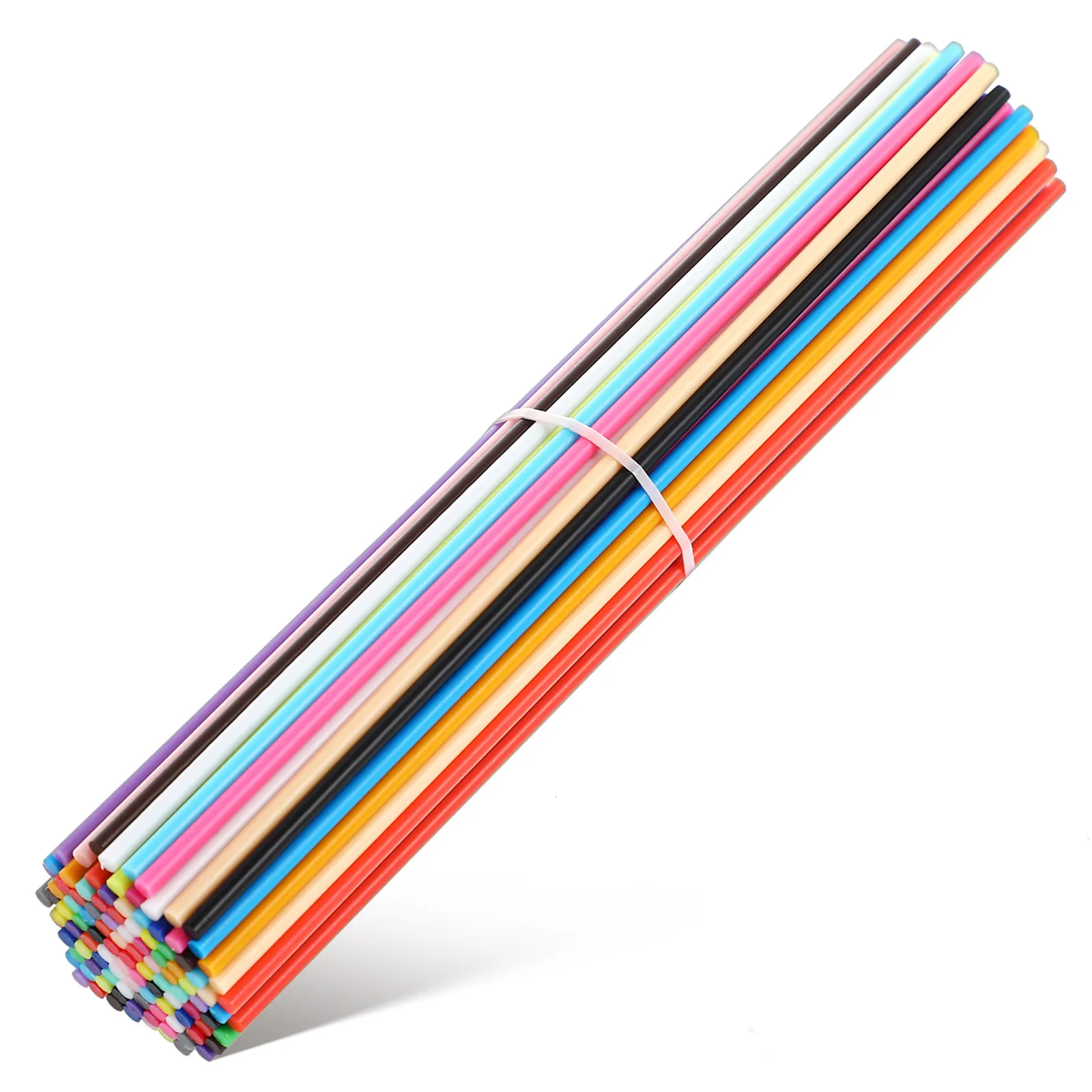 

110Pcs 3D Printing Pen Filament Refills 2.5mm 22 Vibrant Colors Smooth Flow Consistent Diameter Flexible 3D Doodler