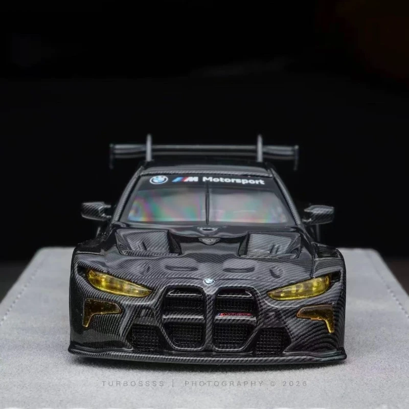 1:64, New M4 GT3 Carbon Fiber Edition, alloy die-cast miniature