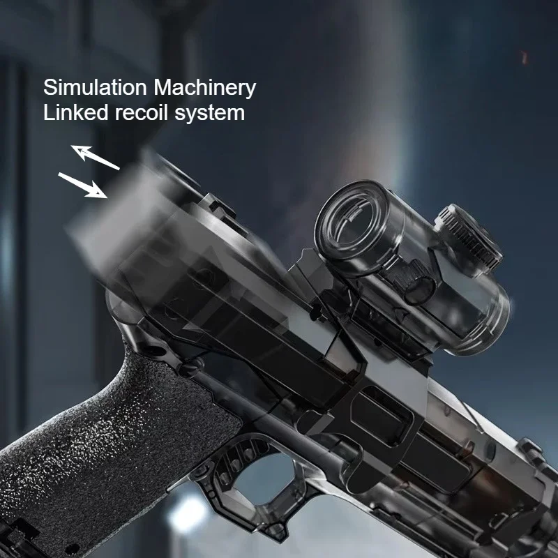 Pistola de água automática brinquedo luz elétrica forte fogo rápido pistola de água spray blaster ao ar livre verão piscina brinquedos para meninos crianças