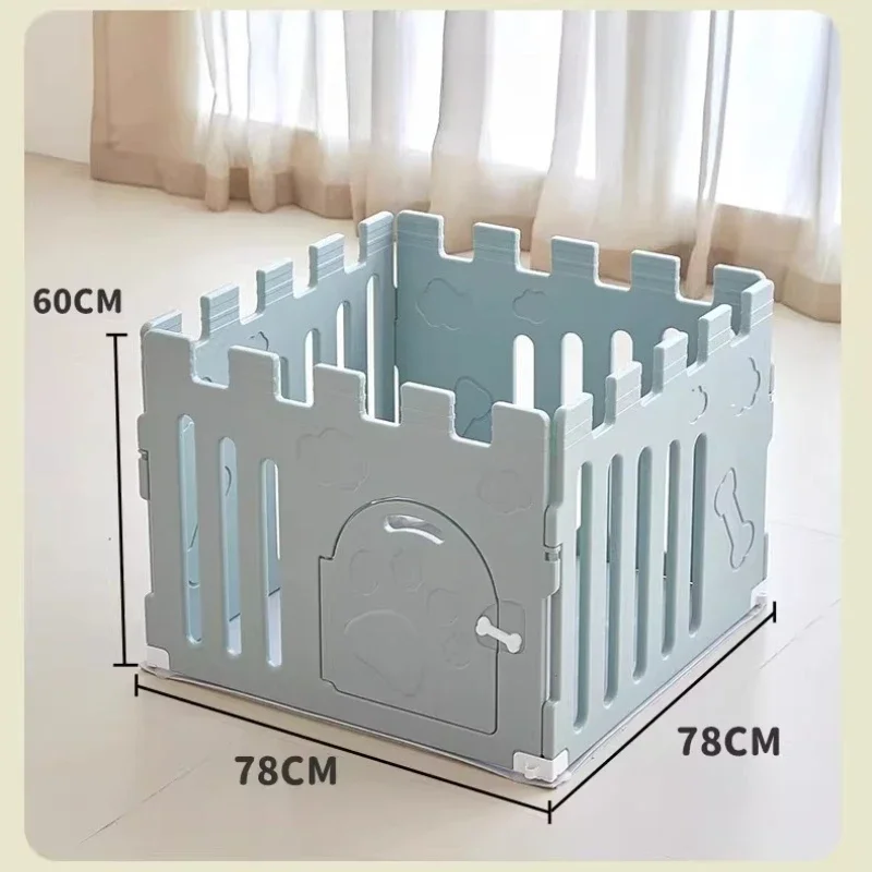 #Accessories Supplies Dog Fence Kennel Stuff Barrier Grating Dog Fence Playpen Balcony Circle Barrera Para Mascotas Dog Supplies