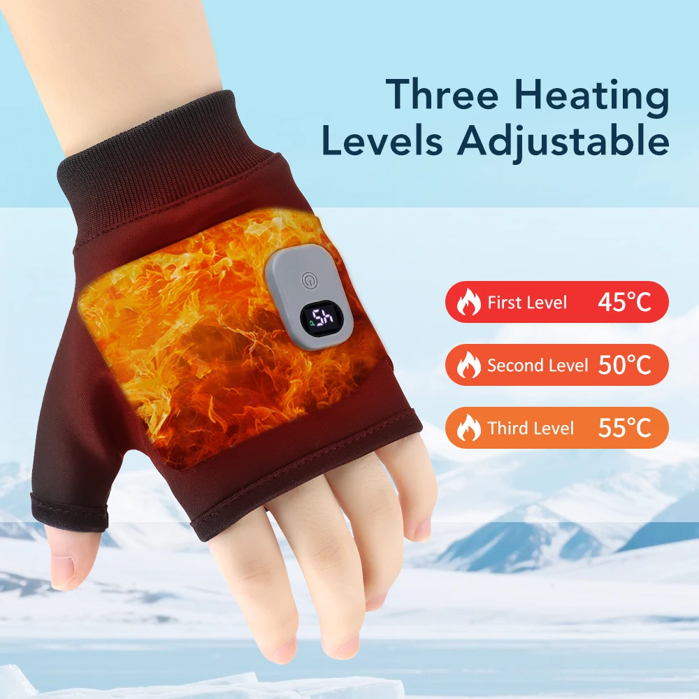 

Heating Hand Gloves Wrist Warmer Massager Cordless Massage Device Muscle Relax Massage Machine
