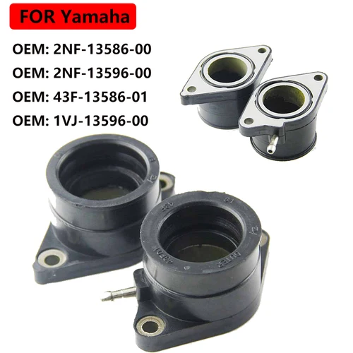 Imagen 1 del producto Colector de pegamento de admisión de carburador de Moto para Yamaha XT600 3PW XT600E XT600Z TT600E TT600K 2NF-13586-00 2NF-13596-00 43F-13586-01