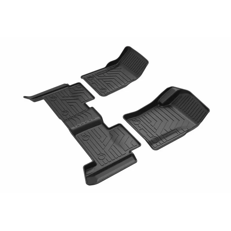 High Quality Eco-friendly TPE Custom Car Floor Mats Anti-slip 3D 3/6Pcs Factory Wholesale