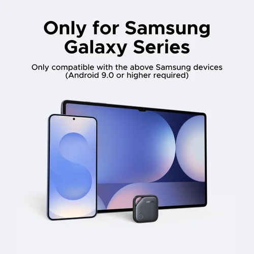 Imagen 2 del producto Paquete de 2 etiquetas de seguimiento Bluetooth que funcionan con la aplicación Samsung SmartThings (solo Samsung), etiqueta inteligente buscador de artículos con tiempo de reproducción de 550 días