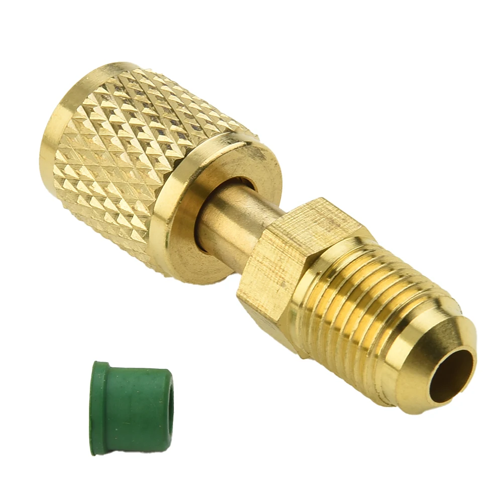5/16 X F1/4 SAE- Male Brass Adapter For HVAC Tools Compatible With Common Including R32/ R410a R22