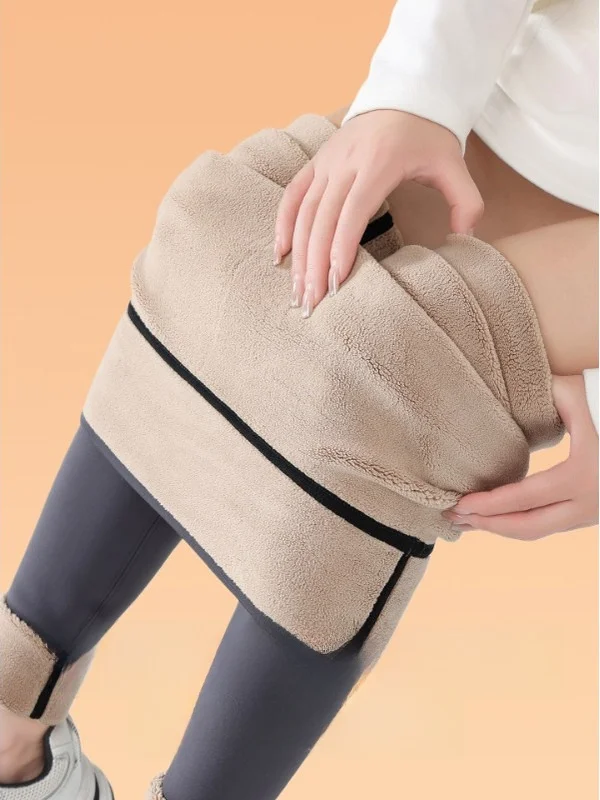 

Women's Fce Lined High Waist Thi Yoga Pants Outerwear Winter Warm Slimming Base Layer Trousers Casual Long Pants
