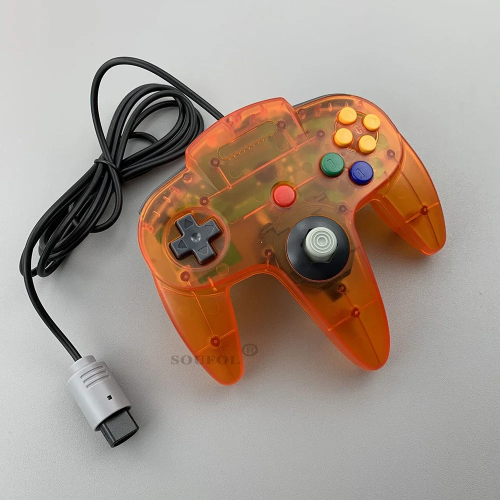 Bedrade Gamepad Voor NS 64 Host N64 Controller Gamepad Joystick Voor Klassieke Nintend 64 Console Games Voor Mac Computer PC