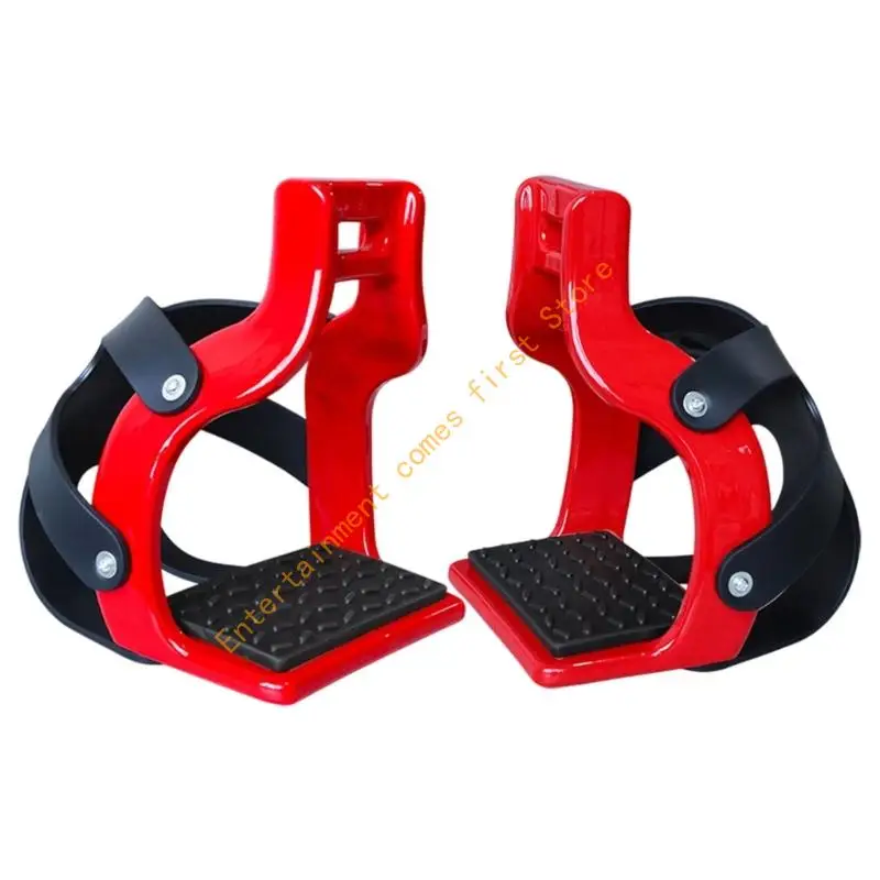 Horse Stirrups with Carbon-Fiber-Reinforced Nylon Bodies for Mounted Use 55KD