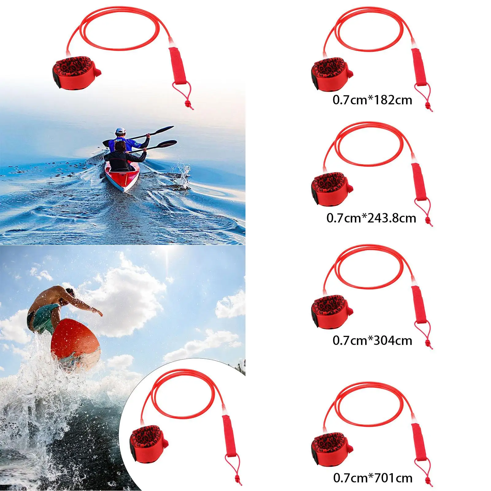 

Поводок для доски для серфинга, веревка для ног, манжета на щиколотке, эластичный поводок для серфинга, ремешок на щиколотке для доски для серфинга на открытом воздухе, скимборд