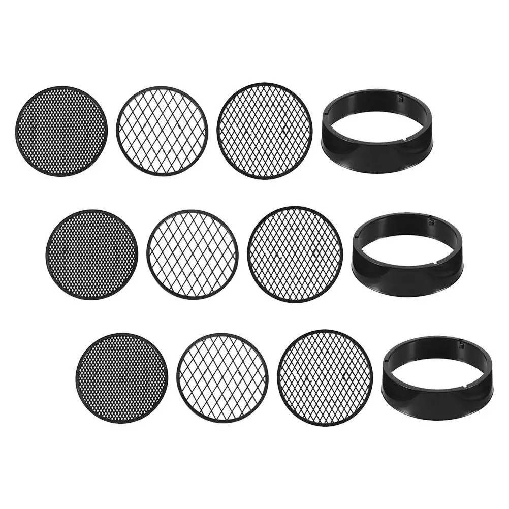Plastic Soil Sieve Set for Gardening with Interchangeable Mesh Screens Fine Coarse Sifting for Bonsai Potting Landscaping