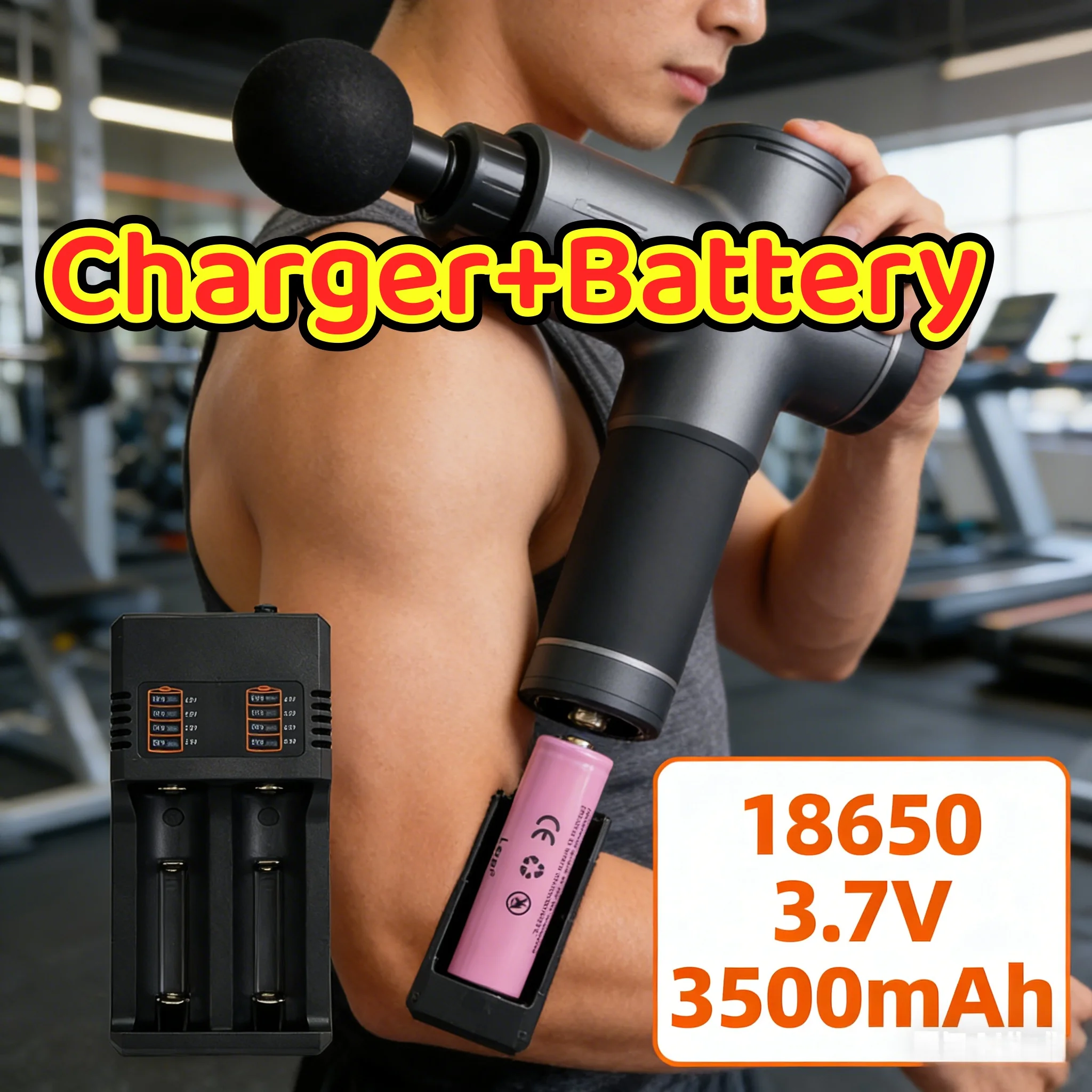 باترياس ليتيو 18650 قابلة للشحن مع كارجادور | 3.7 فولت 3000 مللي أمبير Largo Ciclo de Vida، متوافق مع con la Mayoria de Cargadores 18650 #1