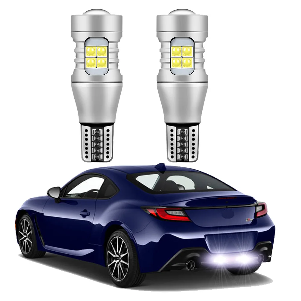 

2Pcs LED Backup Light For Toyota 86 2012-2019 2020 2021 2022 2023 2024 2025 LED Reverse Reversing light Bulb White Error Free