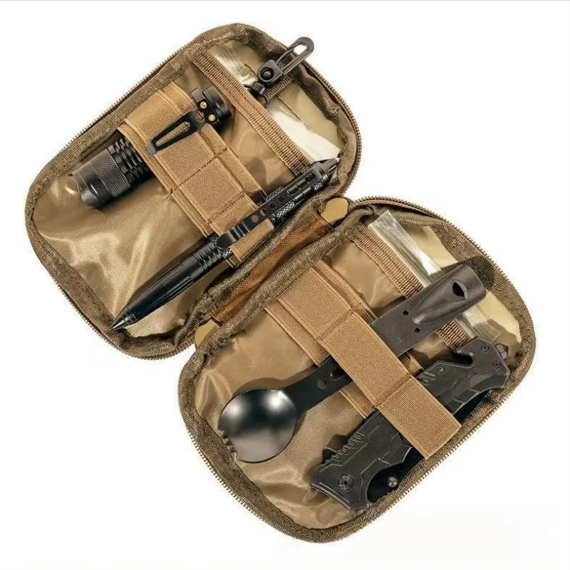 600D Nylon Tactical Bag Outdoor Molle Waist Fanny Pack Phone Pouch Belt Waist Bag EDC Gear Hunting Bag Gadget Purses