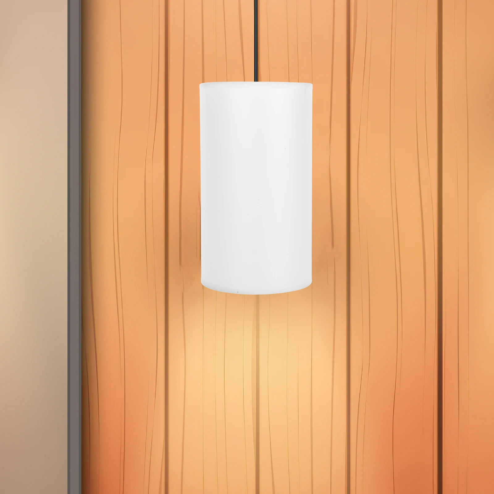 

2pcs Cloth Lamp Shade Cylinder Replacement For Table Floor Lamp Small Fabric Covers Decorative Lighting Accessory Home