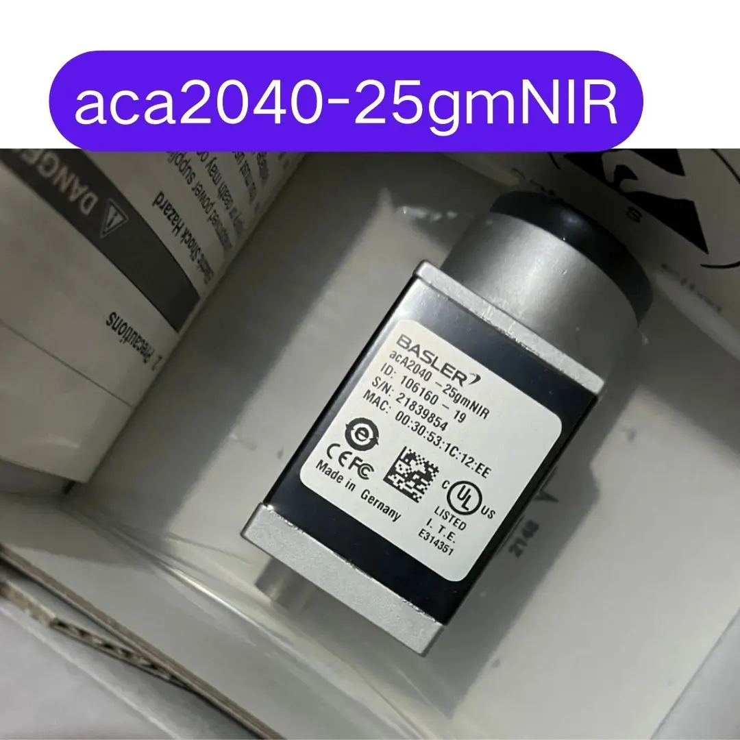 Brand New Aca2040-25gmNIR industrial camera Fast Shipping