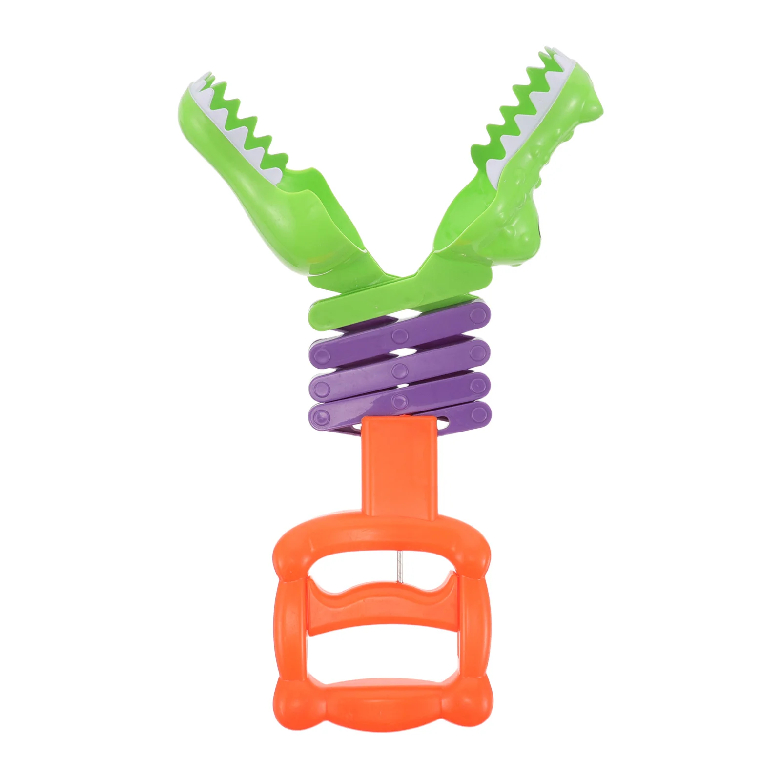 أداة إطلاق النار بمخلب رأس التمساح الميكانيكية القابلة للسحب للأطفال في حفلات الهالوين وأعياد الميلاد والربيع التفاعلي